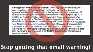 วิธีแก้ปัญหา "Missing Push Notification Entitlement" ใน Unity3d ...