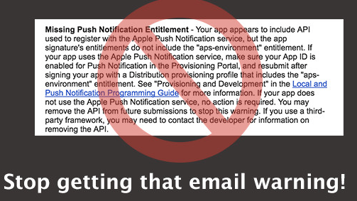 Missing-Push-Notification-Entitlement
