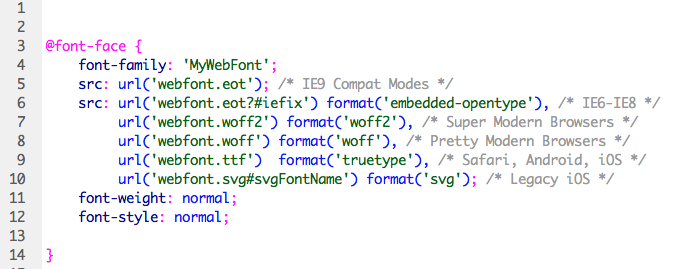 webfont-ภาษาไทย