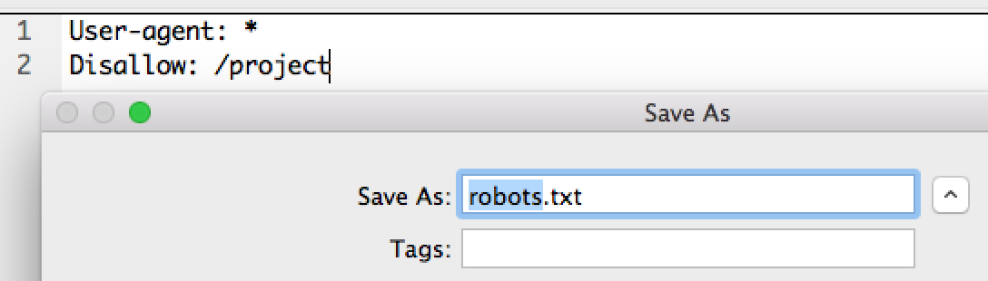 วิธีสร้างไฟล์ robots.txt