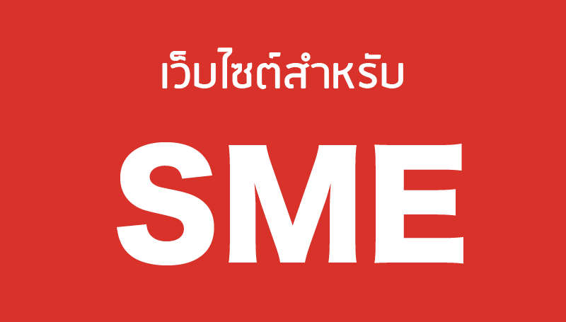 เว็บไซต์สำหรับธุรกิจ-sme