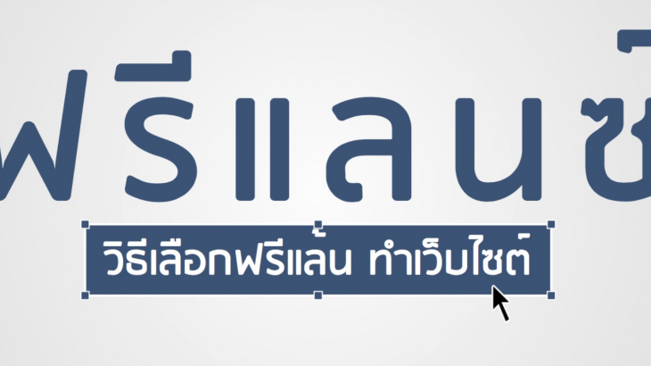 วิธีเลือกฟรีแล้น