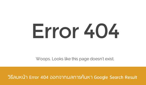 วิธีลบหน้า-Error-404-ออกจากผลการค้นหา--3