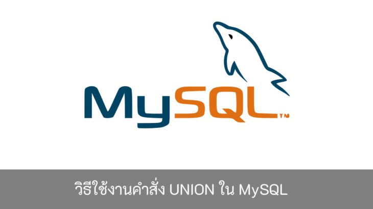 วิธีใช้งาน UNION ใน MySQL-2