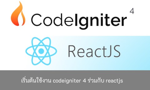 เริ่มต้น ใช้งาน codeigniter 4 ร่วมกับ reactjs - บริษัท โค๊ดบี จำกัด